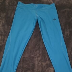 Adidas Vibrant Blue Active Leggings